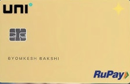 GoldX Credit Card by Uni