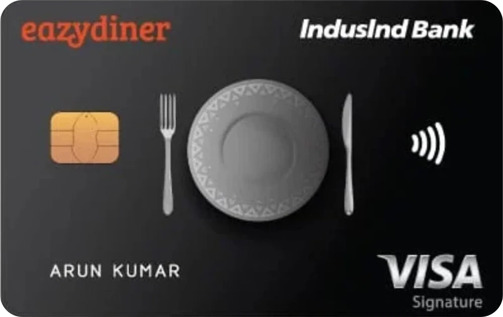 EazyDiner IndusInd Bank Signature Credit Card