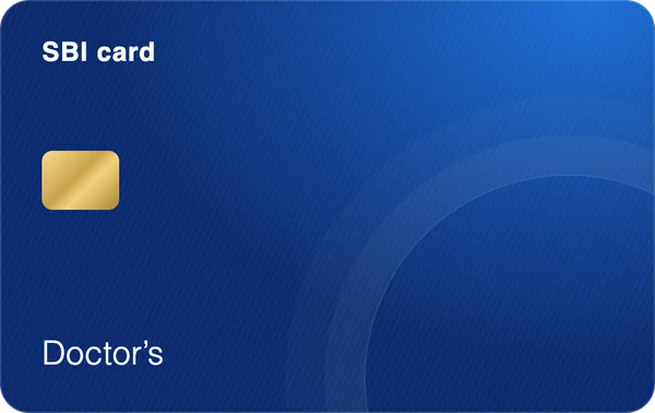 Doctor’s SBI Card