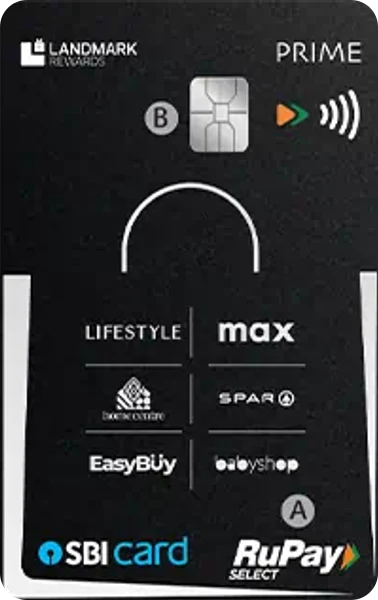 Landmark Rewards SBI Card PRIME